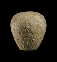 Macehead z wapienia Narmer